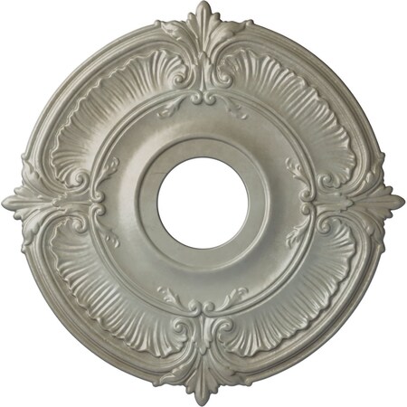 Attica Ceiling Medallion (Fits Canopies up to 5"), Hand-Painted Flash Gold, 18"OD x 4"ID x 5/8"P